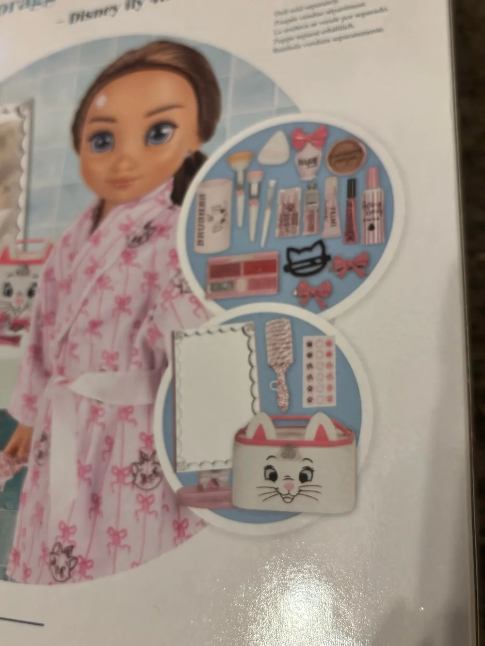 Disney Marie Pink Spa & Vanity Dress-Up Set